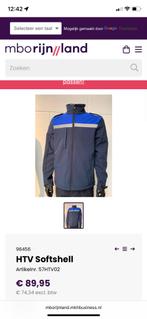Softshell jas heren maat L MBO Rijnland HTV, Kleding | Heren, Ophalen of Verzenden, Nieuw, Maat 52/54 (L), Blauw