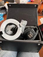 Nissin MF18 Ringflitser - Canon, Audio, Tv en Foto, Fotografie | Flitsers, Ophalen of Verzenden, Zo goed als nieuw, Overige merken