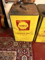 Grote Shell Blikken - Vitrea Oil, Ophalen of Verzenden
