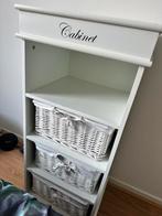 Ladenkastje met rieten mandjes, Huis en Inrichting, Kasten | Ladekasten, Ophalen, Gebruikt, 50 tot 100 cm, Minder dan 100 cm
