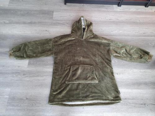 Oversized hoodie - unisex - one size fits all - groen, Kleding | Heren, Truien en Vesten, Gedragen, Overige maten, Groen, Ophalen of Verzenden