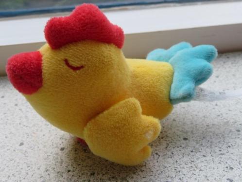 Haan of haantje, kip of kipje kippetje van Hema geel velours, Kinderen en Baby's, Speelgoed | Knuffels en Pluche, Zo goed als nieuw