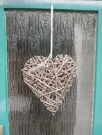 Houten Hart Decoratie - Landelijke Stijl, Huis en Inrichting, Woonaccessoires | Kransen, Ophalen of Verzenden, Gebruikt