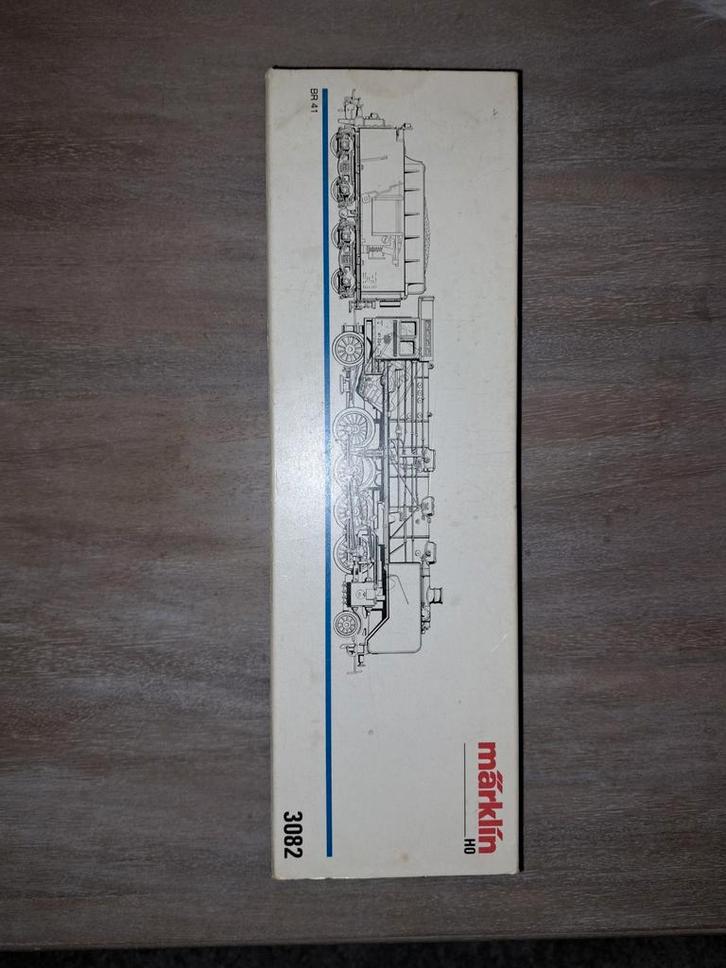 Marklin 3082 BR 41 Stoomlocomotief met OVP, Computers en Software, Toetsenborden, Zo goed als nieuw, Ophalen of Verzenden