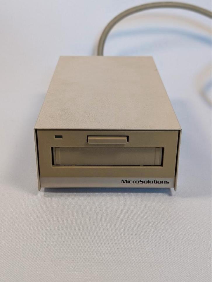 Vintage MicroSolutions Backpack Tape Backup Drive - 141080, Computers en Software, Vintage Computers, Ophalen of Verzenden