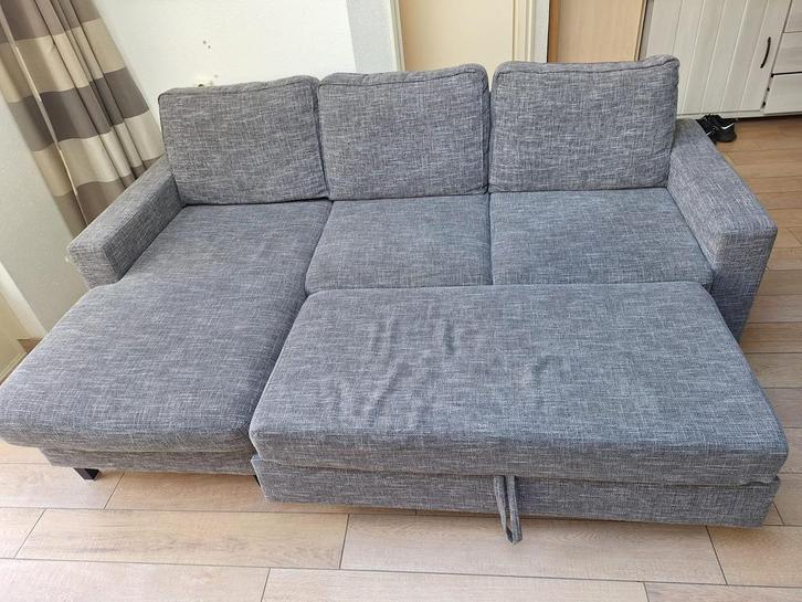 Bank 2 en 3 zits bank London Longchair, Huis en Inrichting, Banken | Bankstellen, Gebruikt, Hoekbank, Driepersoons, Minder dan 150 cm