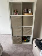 Ikea vakkenkast met 5 stoffen bakken, Ophalen, Zo goed als nieuw