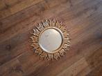 Spiegel goud zon, Huis en Inrichting, Woonaccessoires | Spiegels, Ophalen, Minder dan 50 cm, Zo goed als nieuw, Minder dan 100 cm