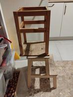 Houten Montessori keuken stoel, Ophalen, Gebruikt, Overige typen, Aanschuifbaar
