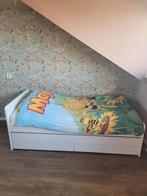 IKEA - SLÄKT - nieuwstaat incl. nieuw ondermatras, 85 tot 100 cm, Zo goed als nieuw, 180 cm of meer, Ophalen