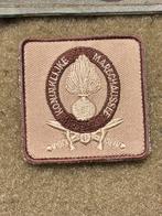 5x5 borstembleem desert kmar, Verzenden, Marechaussee, Nederland, Embleem of Badge