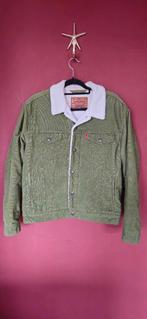 Levi's Corduroy Sherpa Jas - Groen - Maat M, Kleding | Heren, Levi's, Maat 48/50 (M), Ophalen of Verzenden, Zo goed als nieuw