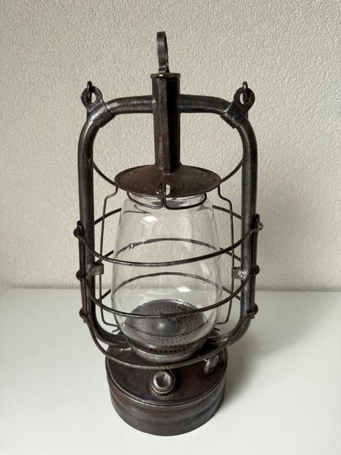 Vintage Britse (Veritas?) stormlantaarn / stormlamp, Antiek en Kunst, Antiek | Lampen, Ophalen of Verzenden