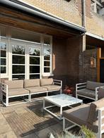 Loungeset/tuinset, Ophalen, Gebruikt, 6 zitplaatsen, Aluminium
