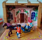 Playmobil schatkist  kasteeltje Slee en Paard, Ophalen of Verzenden, Zo goed als nieuw, Complete set