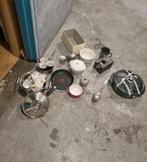 3 pannen en kleine thee pot plus Mekkafood Multi Pan pizza, Ophalen of Verzenden