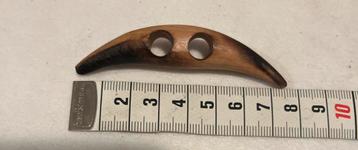 10 Vintage Houten Houtje-Touwtje Sluiting 7 cm beschikbaar voor biedingen