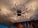 Plafondlamp met takken, Huis en Inrichting, Lampen | Plafondlampen, Ophalen, Gebruikt, Metaal, Modern