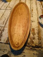 Houten Schaal - Ovaal, Schaal, Ophalen of Verzenden, Zo goed als nieuw, Ovaal