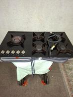Atag gas op glas 90x52 5 pits, Witgoed en Apparatuur, Kookplaten, Gebruikt, Ophalen of Verzenden, Inbouw, Gas