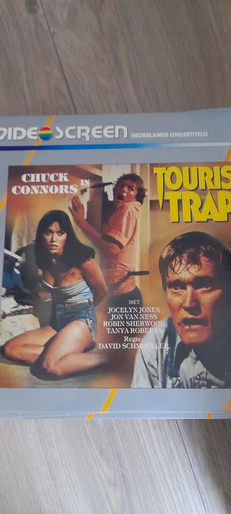 Laserdisc  Tourist Trap   PAL, Ophalen of Verzenden