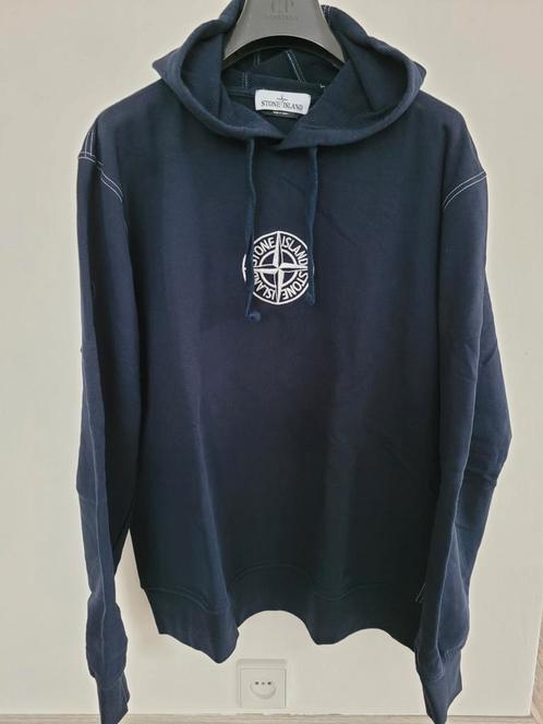 Stone Island hoody/sweater ( XL ) blauw, Kleding | Heren, Truien en Vesten, Zo goed als nieuw, Maat 56/58 (XL), Blauw, Ophalen of Verzenden