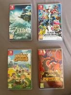 Nintendo switch spellen, 3 spelers of meer, Ophalen of Verzenden, Zo goed als nieuw, Vanaf 3 jaar