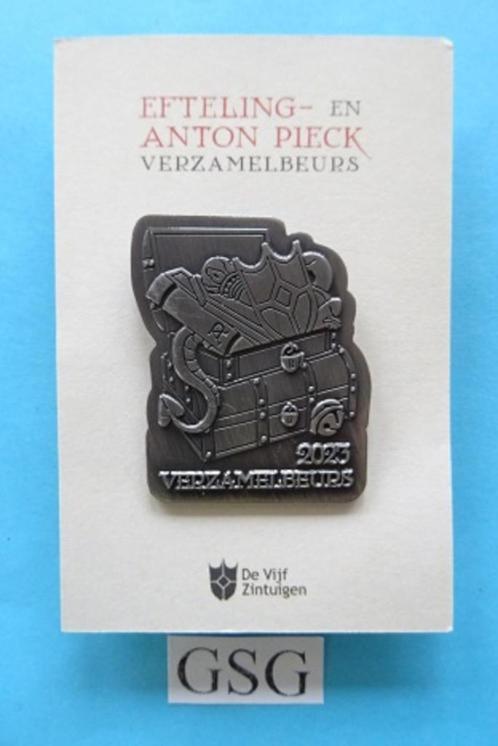 Verzamelbeurs de Vijf Zintuigen 2023 nr. EPP50861-01 (Nieu, Verzamelen, Efteling, Nieuw, Button of Speldje, Ophalen