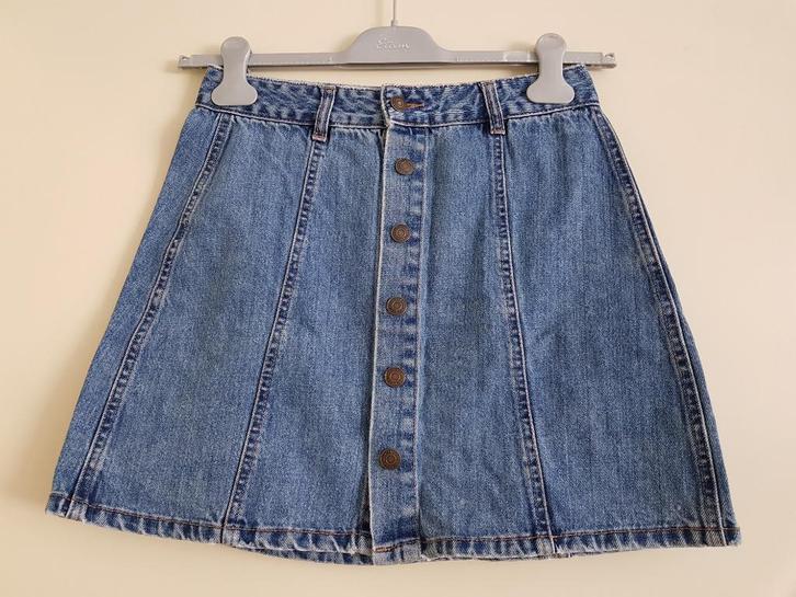 Spijkerrok / doorknooprok -- maat S / 36 -- Pull & Bear, Kleding | Dames, Rokken, Gedragen, Maat 36 (S), Blauw, Boven de knie