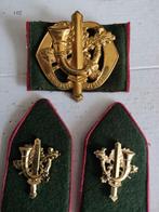 Setje limburgsche jagers, Ophalen of Verzenden, Landmacht, Nederland, Embleem of Badge