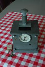 Antieke Industriele Stempel Tijdklok Follett, Ophalen of Verzenden