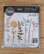 Sizzix Tim Holtz thinlits Vault Wildflowers, Hobby en Vrije tijd, Scrapbooking, Ophalen of Verzenden, Zo goed als nieuw, Frame of Mal