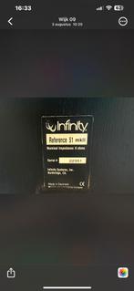 Infinity Reference 51 mkII Luidsprekers, Gebruikt, 60 tot 120 watt, Front, Rear of Stereo speakers, Ophalen
