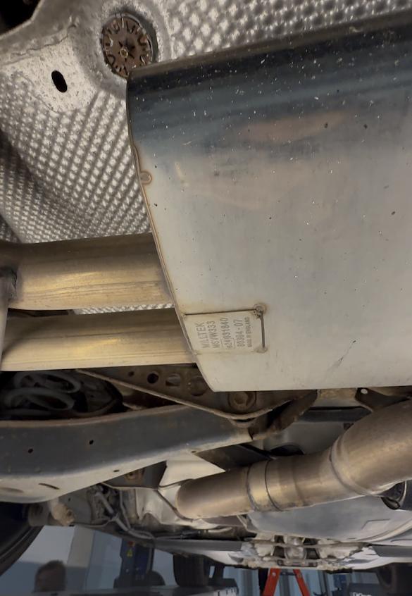 Milltek Cat back Golf 5 GTI Non resonated compleet systeem, Auto-onderdelen, Uitlaatsystemen, Volkswagen, Gebruikt, Ophalen