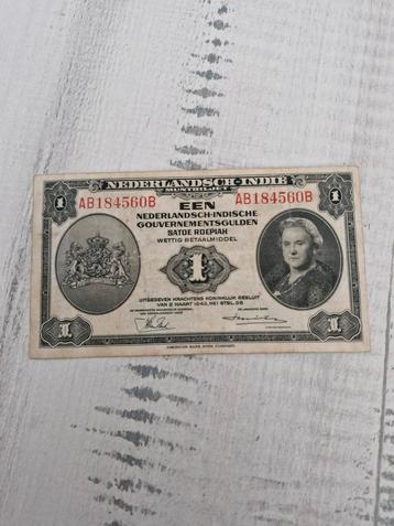 Nederlands-Indië 1 Gulden 1943 beschikbaar voor biedingen