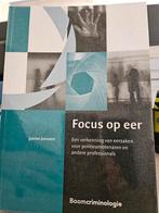 Focus op eer - Nieuwstaat, Ophalen of Verzenden, Beta, Zo goed als nieuw, HBO