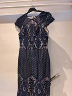 Dorothy Perkins Kanten Jurk - Maat 36, Kleding | Dames, Jurken, Ophalen, Blauw, Zo goed als nieuw, Knielengte