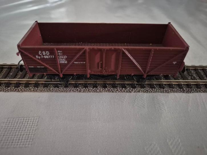 Roco hoge open goederenwagon, Hobby en Vrije tijd, Modeltreinen | H0, Zo goed als nieuw, Wagon, Gelijkstroom, Roco, Ophalen of Verzenden