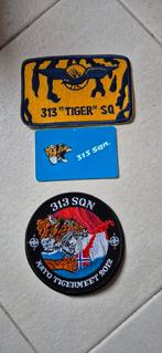 313 patches en telefoon kaart, Ophalen of Verzenden, Patch, Badge of Embleem