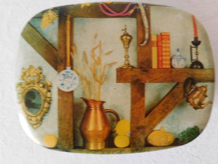 Vintage koektrommel uit grootmoeders tijd van Massilly Franc, Verzamelen, Retro, Huis en Inrichting, Ophalen of Verzenden