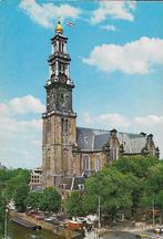 Kr3026 Ongelopen ansichtkaart westertoren amsterdam, Ophalen of Verzenden, Gelopen, Noord-Holland