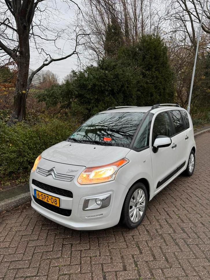 Citroën C3 Picasso 1.6 VTI 2013 Wit, Auto's, Citroën, Particulier, C3 Picasso, ABS, Achteruitrijcamera, Airbags, Airconditioning