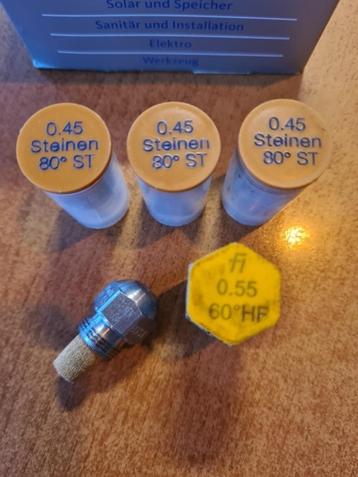 4st. ”NIEUWE” Gasolie/Mazout verstuivers Steinen  beschikbaar voor biedingen