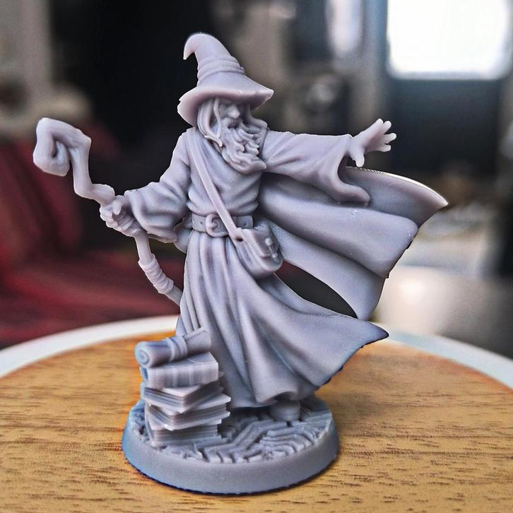 Dungeons & Dragons, D&D, HeroQuest, miniature Mage, Hobby en Vrije tijd, Wargaming, Overige soorten, Ophalen of Verzenden