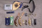 Toebehoren Saxofoon, Klarinet: Mondstuk, Stand, Strap, Case, Ophalen of Verzenden, Zo goed als nieuw, Saxofoon