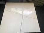Prachtige hoogglans witte salontafel, Minder dan 50 cm, 100 tot 150 cm, 100 tot 150 cm, Modern