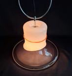 Vintage Leucos Murano Hanglamp, Ophalen of Verzenden, Zo goed als nieuw, Glas, Minder dan 50 cm