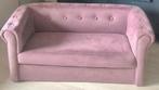Kinder zitbankje rose, Huis en Inrichting, Ophalen, Eenpersoons, Minder dan 75 cm, Zo goed als nieuw