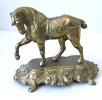 Koperen paard op voetstuk, Ophalen of Verzenden, Koper