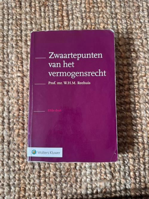 Zwaartepunten van her vermogensrecht, Boeken, Studieboeken en Cursussen, Gelezen, WO, Verzenden